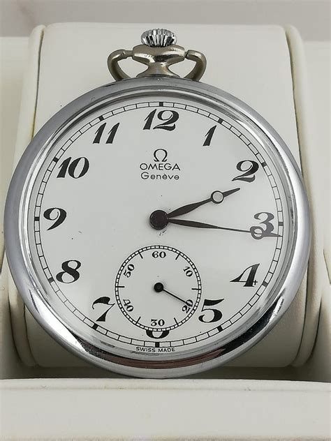 omega pocket watch for sale|omega geneve pocket watch value.